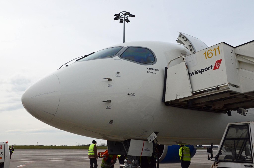 Bombardier-CS100-Bruxelles