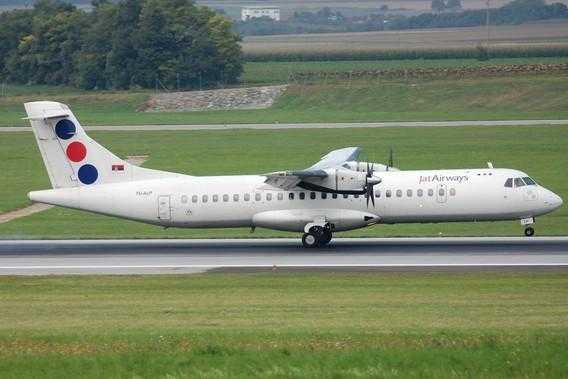 JAT Airways-aeroespacial-ATR-72