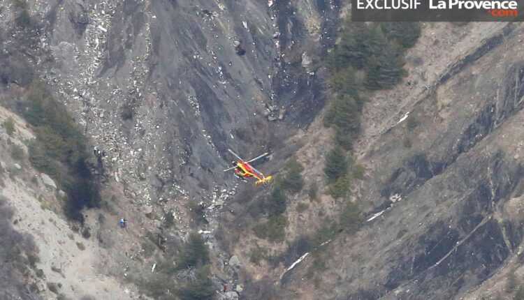 Airbus A320 Germanwings prabusit in Franta