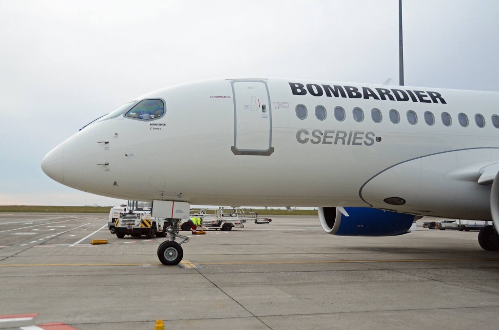 Bombardier-CS100-Bruksela