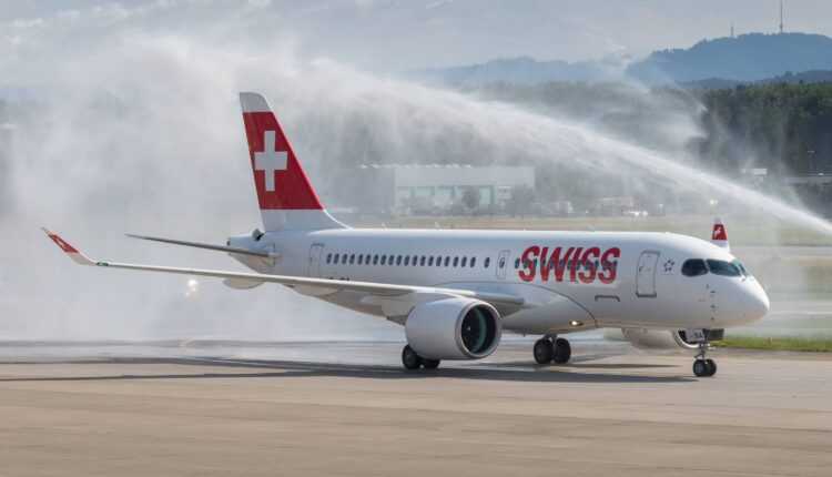 Bombardier-CS100-SWISS