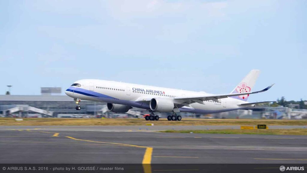 Airbus A350-900- China Airlines