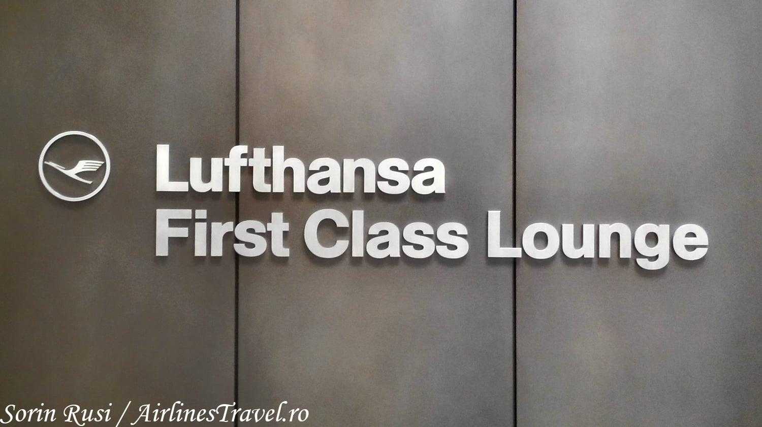 Poczekalnia pierwszej klasy Lufthansy
