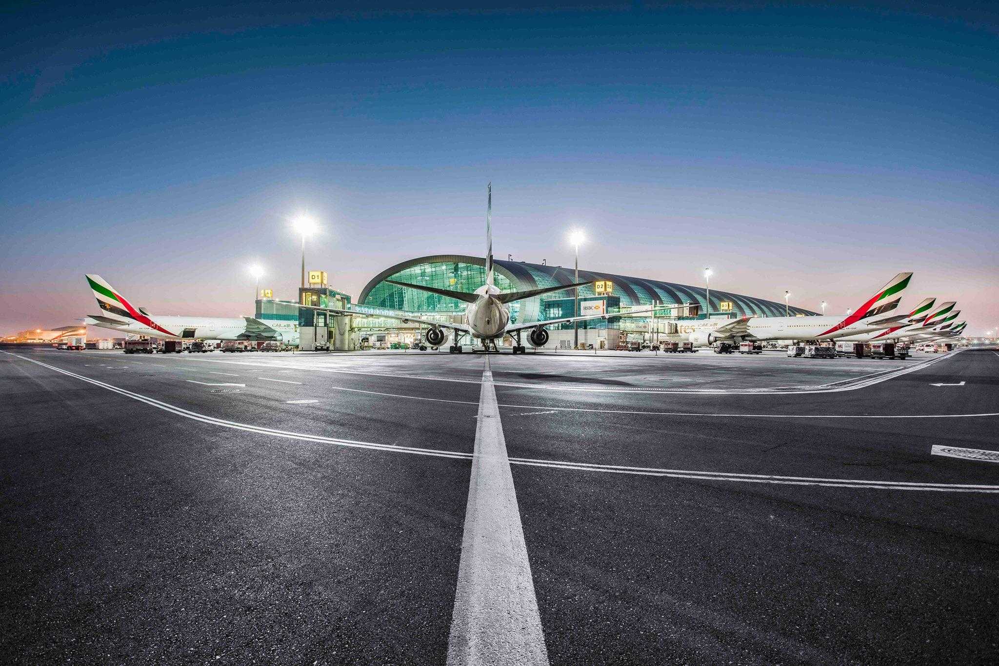 Dubaï-Aéroport-Unis