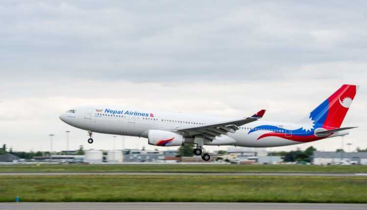 Airbus-A330-200-Hifly-Nepal-Airlines-landing