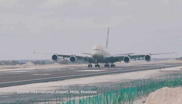 Airbus-A380-Etihad-Maldive