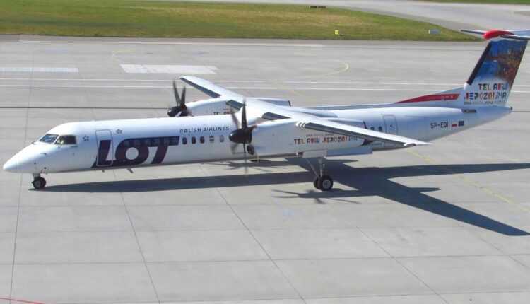 LOT-Polish-Airlines-Dash-8
