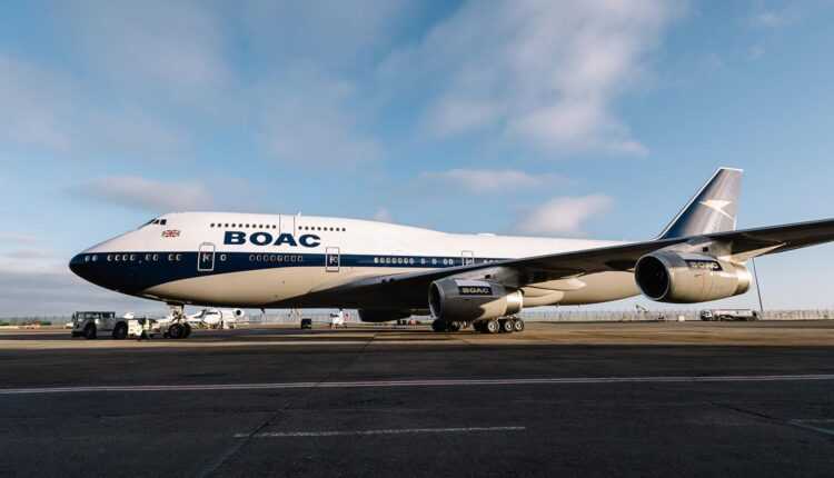 British Airways - BOAC 747