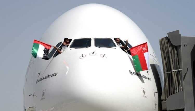cel-mai-scurt-zbor-a380-dubai-muscat