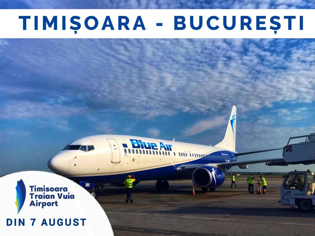 timisoara - bucuresti cu blue air