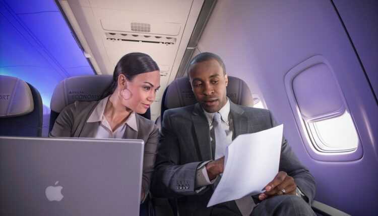 Delta Air Lines conexiune Wi-Fi