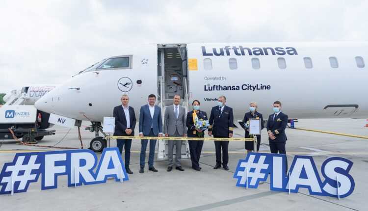 Frankfurt-Iasi-Lufthansa