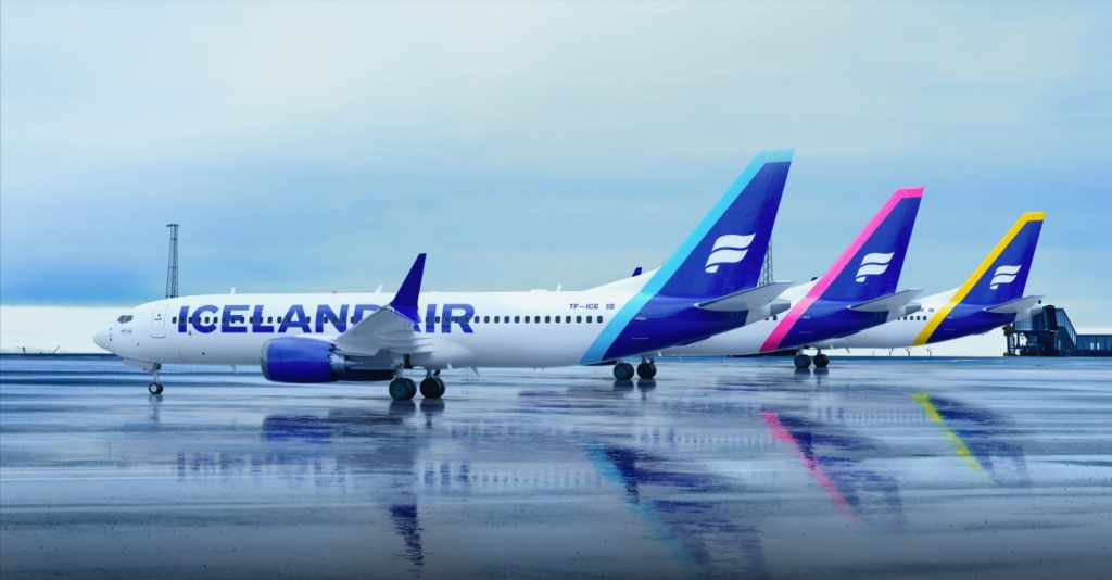 新塗裝冰島航空公司
