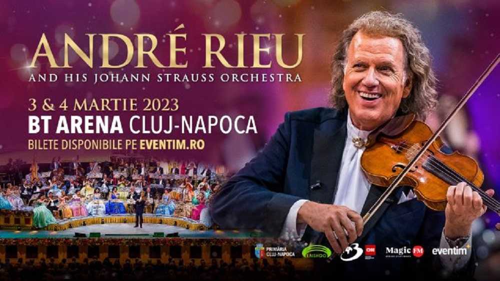 ANDR RIEU Concert In Cluj Op 3 En 4 Maart 2023