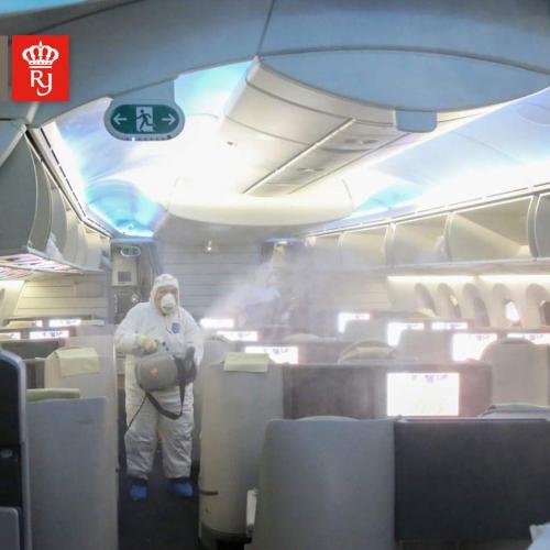 dezinfectarea-aeronavei-Boeing-787 -Royal-Jordanian-Airlines-5